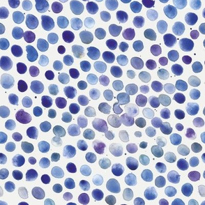 water color finger dots - medium