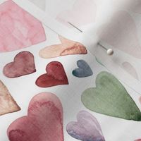 Jewel Tone Hearts - Valentine's Day, Valentine