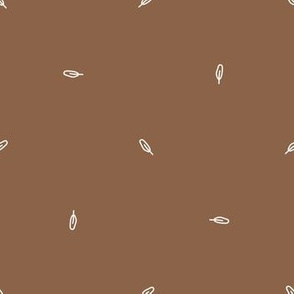 Seamless background simple bird feather gender neutral baby pattern. 