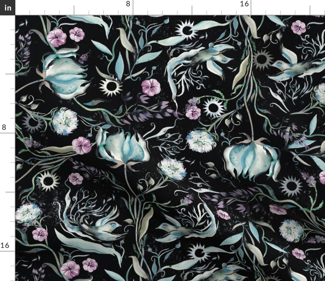 Dreamy Botanical Black 