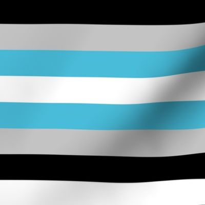 Demiboy Pride Stripes - 1 inch