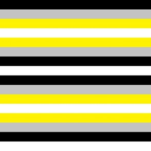 Demigender Pride Stripes - 1/2 inch