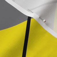 gray yellow argyle with black lines