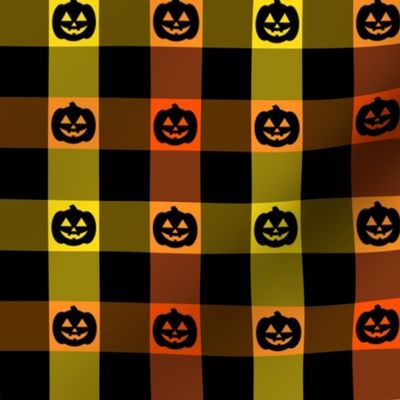 Jack-O-Lantern Plaid