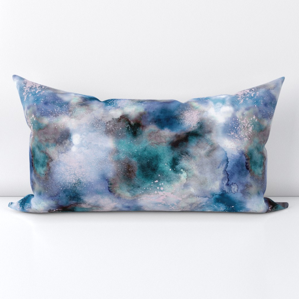 Marble watercolor Blue