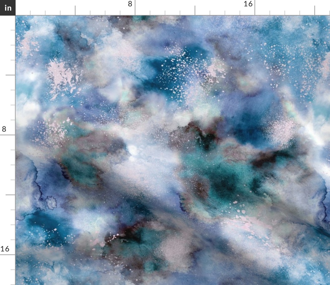 Marble watercolor Blue