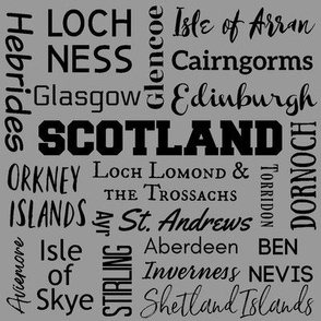 Cities of Scotland, gray