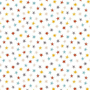 Colored stars. Micro scale