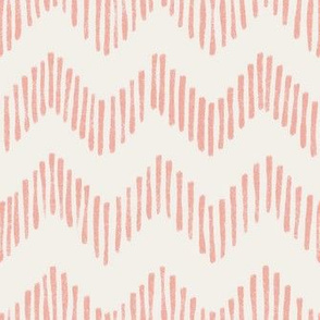 Geometric Zigs and Zags Pink