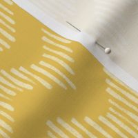 Geometric Zigs and Zags Golden Yellow