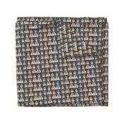 Tiny Nosey classic Border Collie Flyball Dog faces