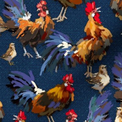 Roosters—Something to Crow About | Sm Denim Deep