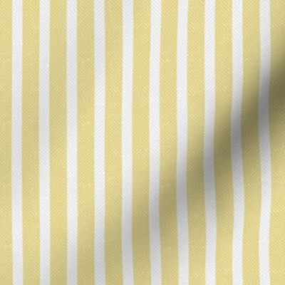 Yellow Twill with Stripes