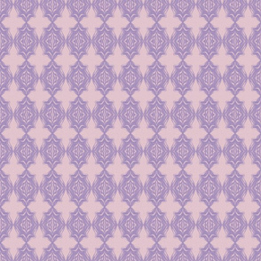 soft lilac trellis
