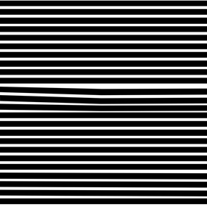 Venetian Stripe - black & white