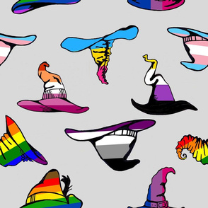 Pride Flags Witch Hats