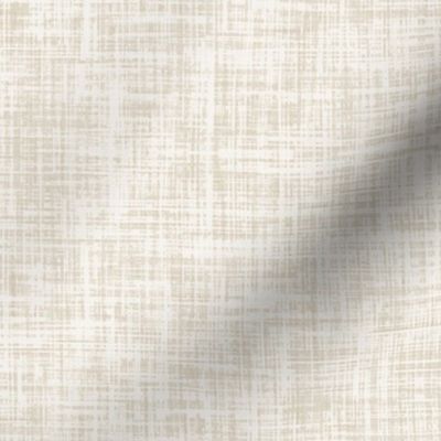 linen look fabric and wallpaper in  light stone beige Arctic Wolf