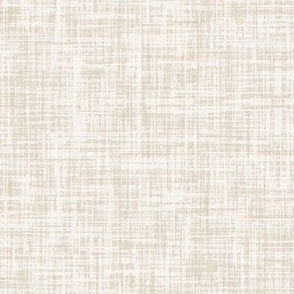 linen look fabric and wallpaper in  light stone beige Arctic Wolf