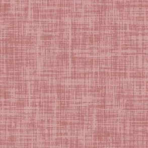 linen look fabric and wallpaper in Canyon Rose