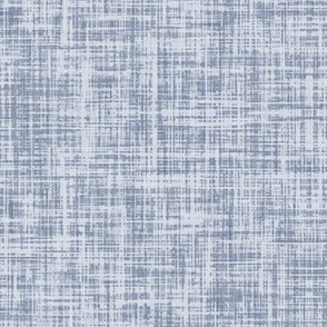 linen look fabric and wallpaper in Blue Blizzard