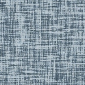 linen look fabric and wallpaper in Blue Mirage