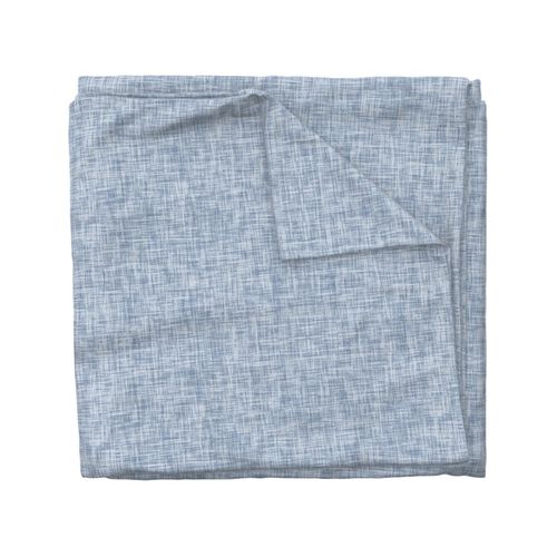 linen look fabric and wallpaper in Soft Chambray blue