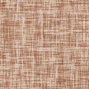 linen look fabric and wallpaper in Pecan Brown