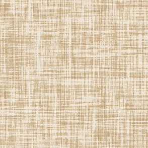 linen look fabric and wallpaper in Almond Buff