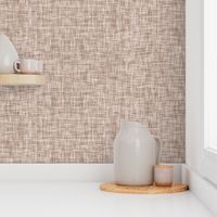 linen look fabric and wallpaper in Almondine