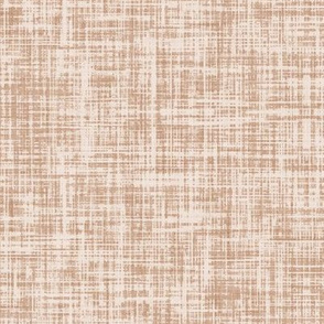 linen look fabric and wallpaper in Toasted Almond