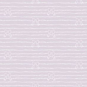 small merry bows _ soft lilac
