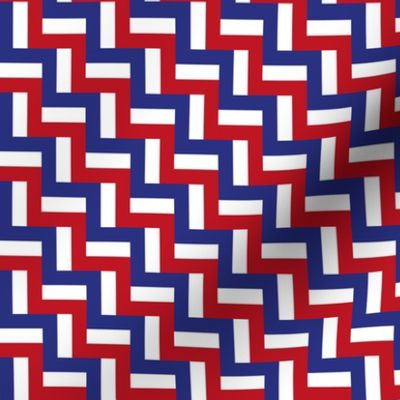 geometrically assembled flag of france – sports fan fabric | tiny