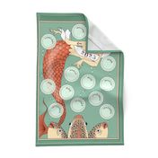 2023 Mermaid Tea Towel Calendar