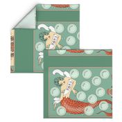 2023 Mermaid Tea Towel Calendar