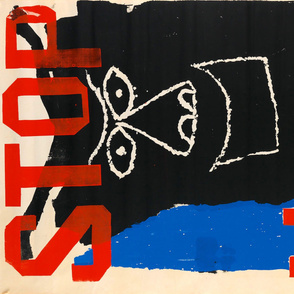 75-12 Ben Shahn Anti Nuke Testing Poster