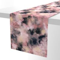 Marble smoky watercolor Soft pink