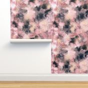 Marble smoky watercolor Soft pink