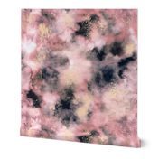 Marble smoky watercolor Soft pink