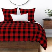 Buffalo Plaid Red - large scale