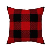 Buffalo Plaid Red - large scale