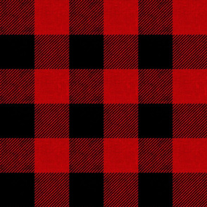 Buffalo Plaid Red - large scale