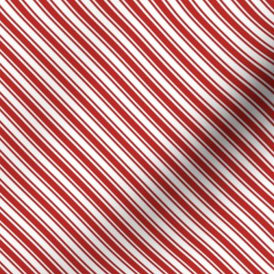 Red & White Candy Cane Stripes