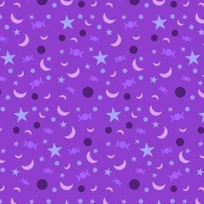 star lit moon - grape edition