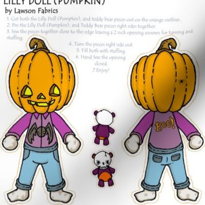 Pumpkin Lilly Doll (Small)