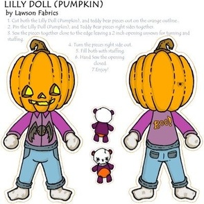 Pumpkin Lilly Doll (Small)