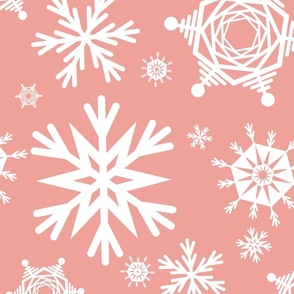 Snowy Pink 16x16
