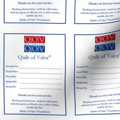 QOV CTA2018 Kit Label