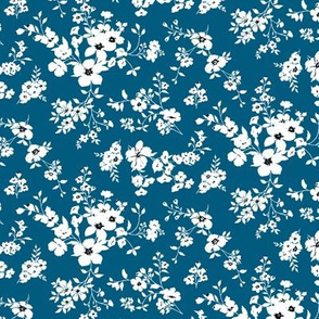 Liliana Floral - Teal SML