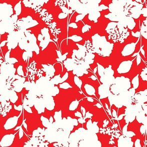 Jilla Floral - Red