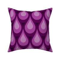 drips in purple